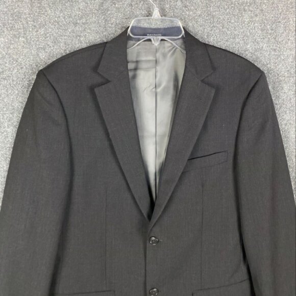 Wilke‎ Rodriguez Blazer Suit Men's 41 Long 35 Waist Wool Blend Gray Adults - Picture 7 of 9